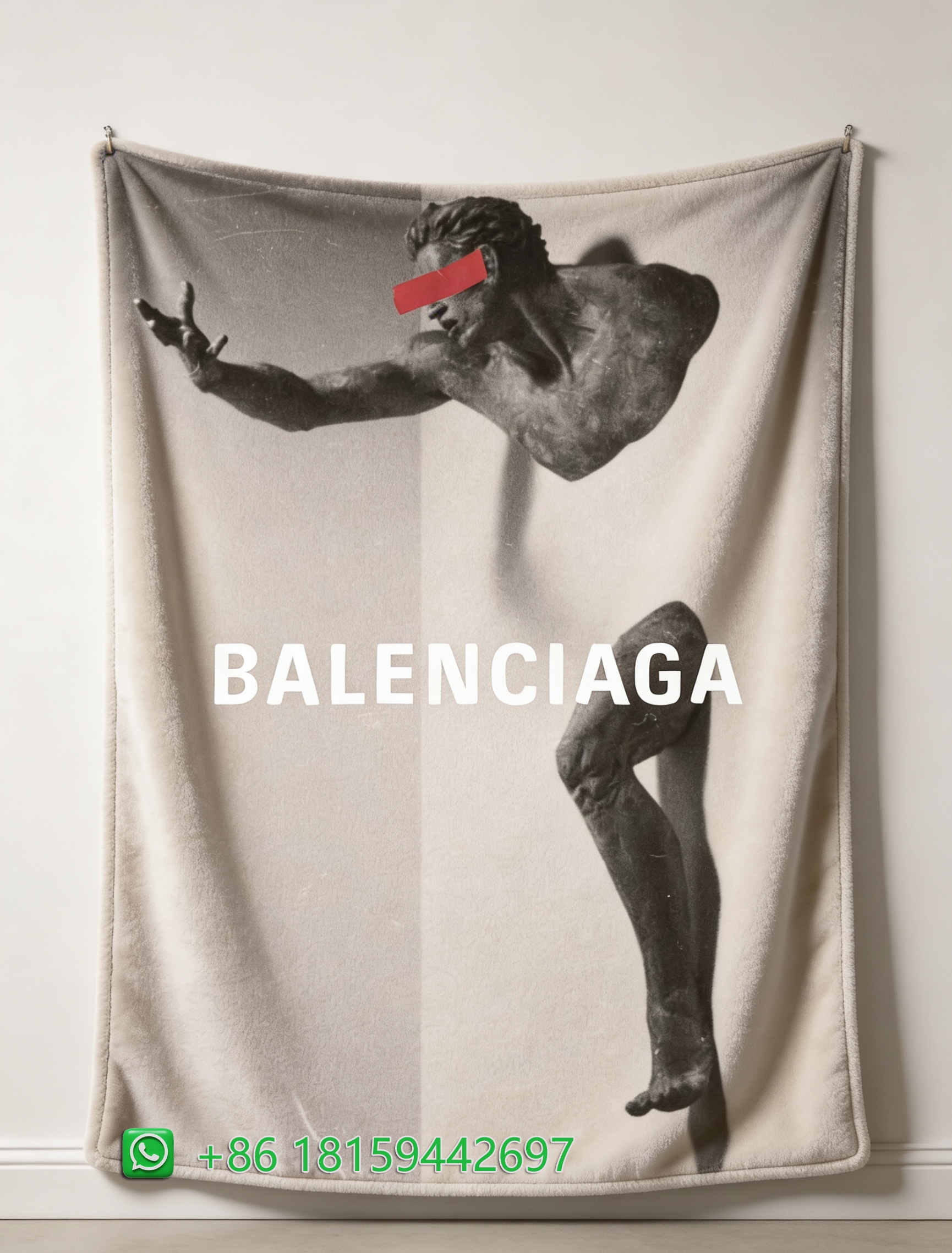 Balenciaga Throw Blankets